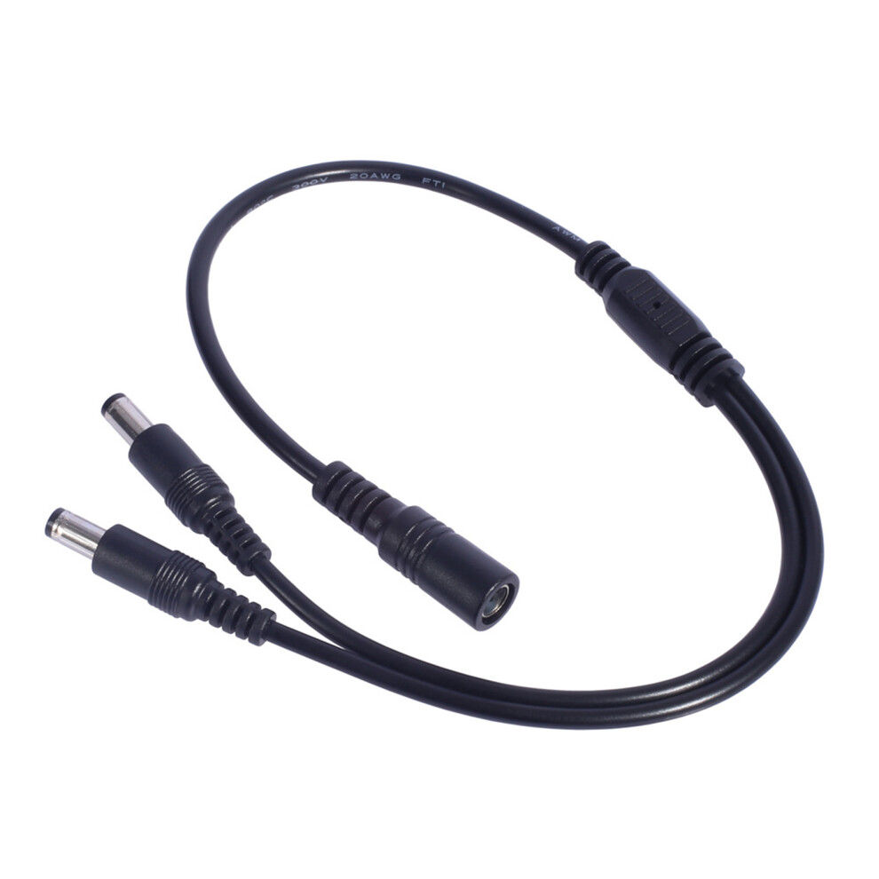 Power Splitter Cable 5.5X2.1mm 1 To 2 1 Male To 2 Female 7730001239675