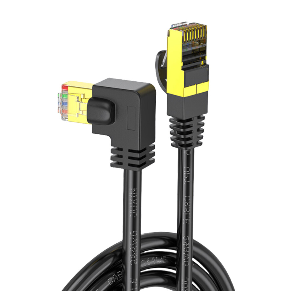 Cat8 Ethernet Cable Fast Speed 10Gbps Networking 2M Bend Down 7730001227641