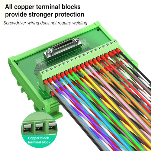 SCSI Connectors, 14P to 100P Optional Female 1