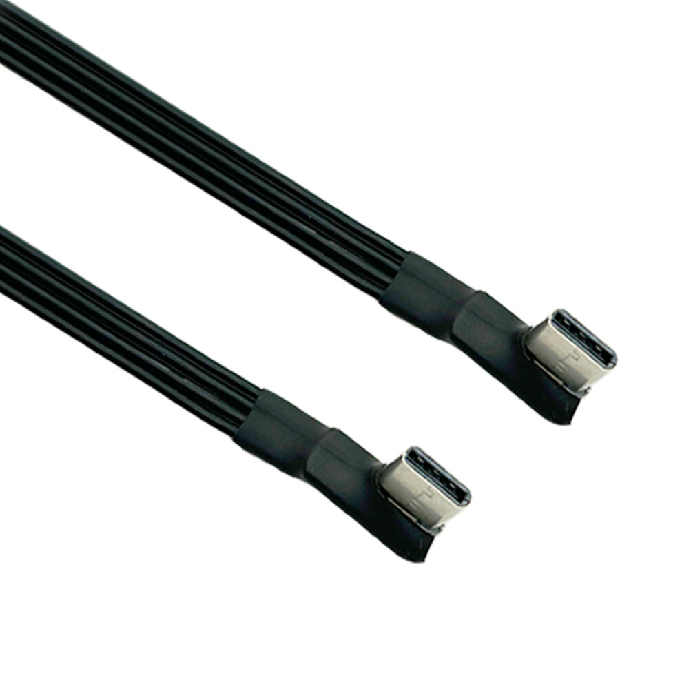 Usb 2.0 Usb C To Usb C 0.8M Double Elbow 7730001240985