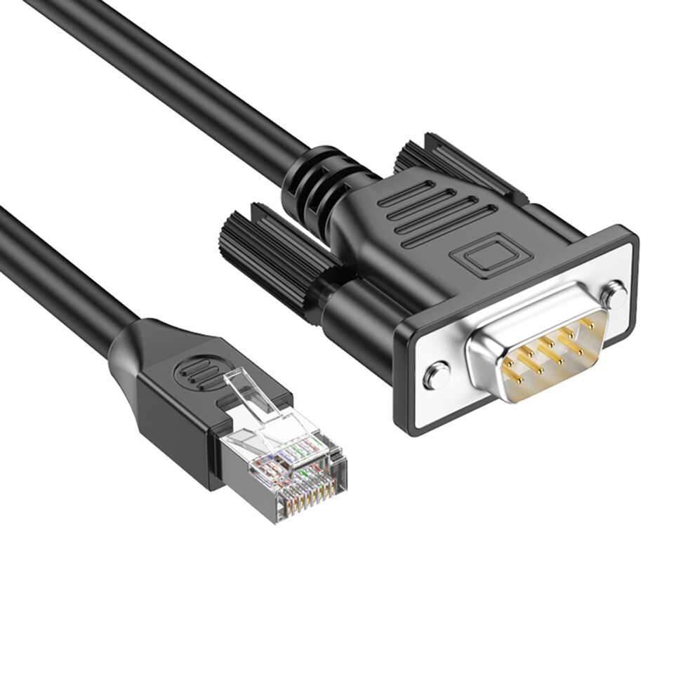 Rj45 To D-Sub 9Pin Rs232 Debugging Cable 1M Female Connector 7709992222577