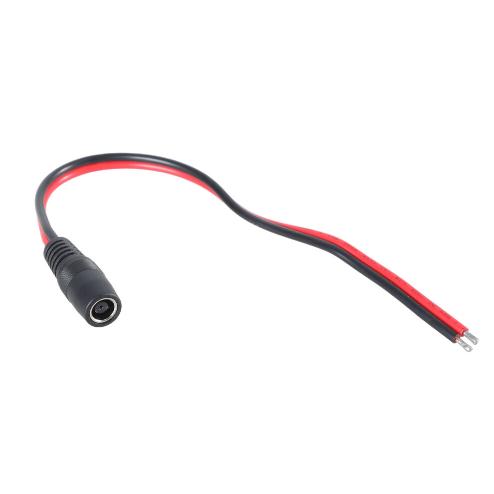 Dc7909 Power Cable 8Mm Female/Male To Bare Male Head Black 7709992222706
