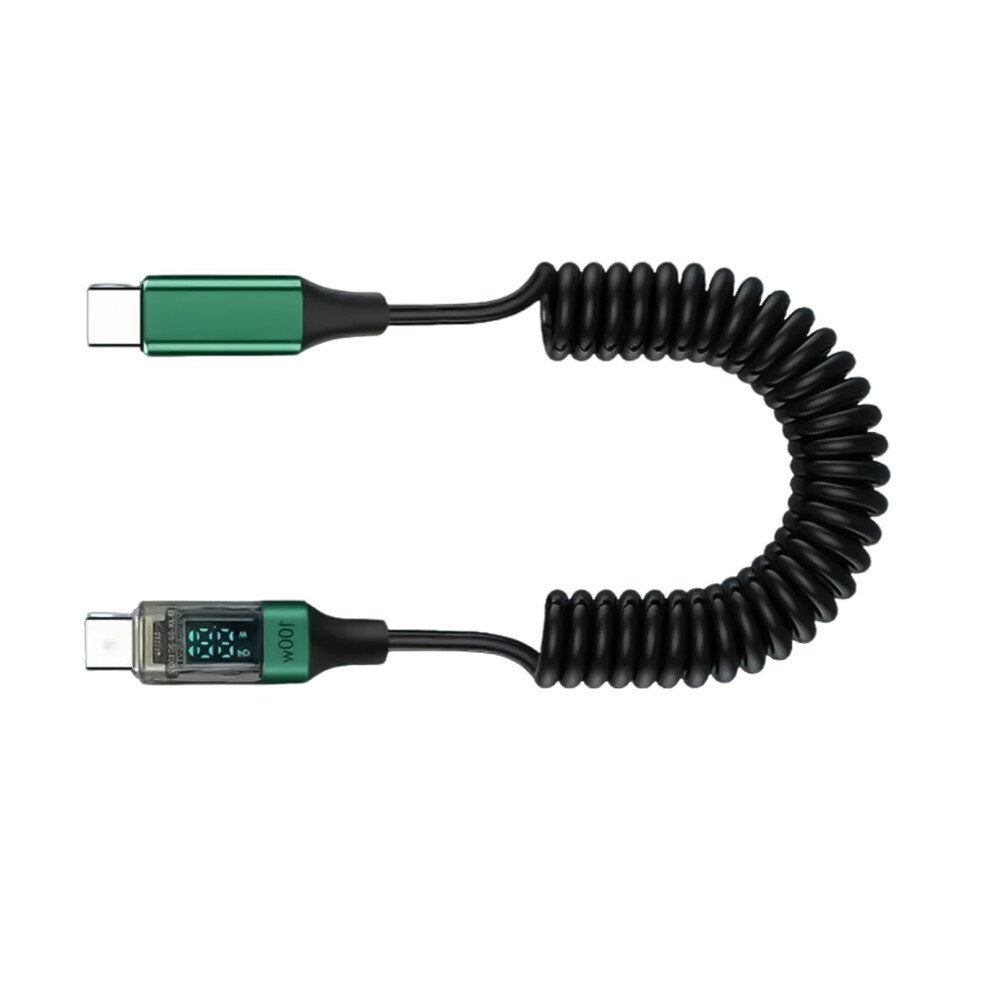 Usb C Pd100w Fast Charging Data Cable, Grey 7709992223567