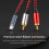 USB C to 2RCA Sound Cable USB  5m 7