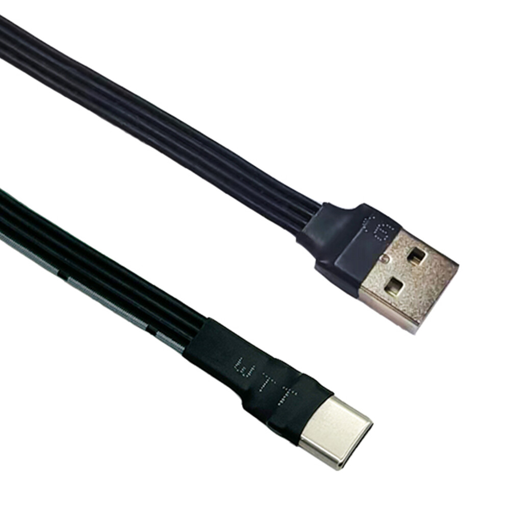 18W Type C To Type C Cable 0.8M Type C Side Bend 7709992225004