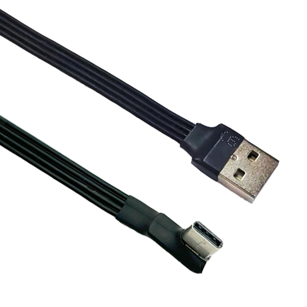 18W Type C To Type C Cable 0.8M Type C Elbow 7709992225011