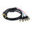 VGA To 5 BNC RGBHV Cable Bidirectional  8m 1