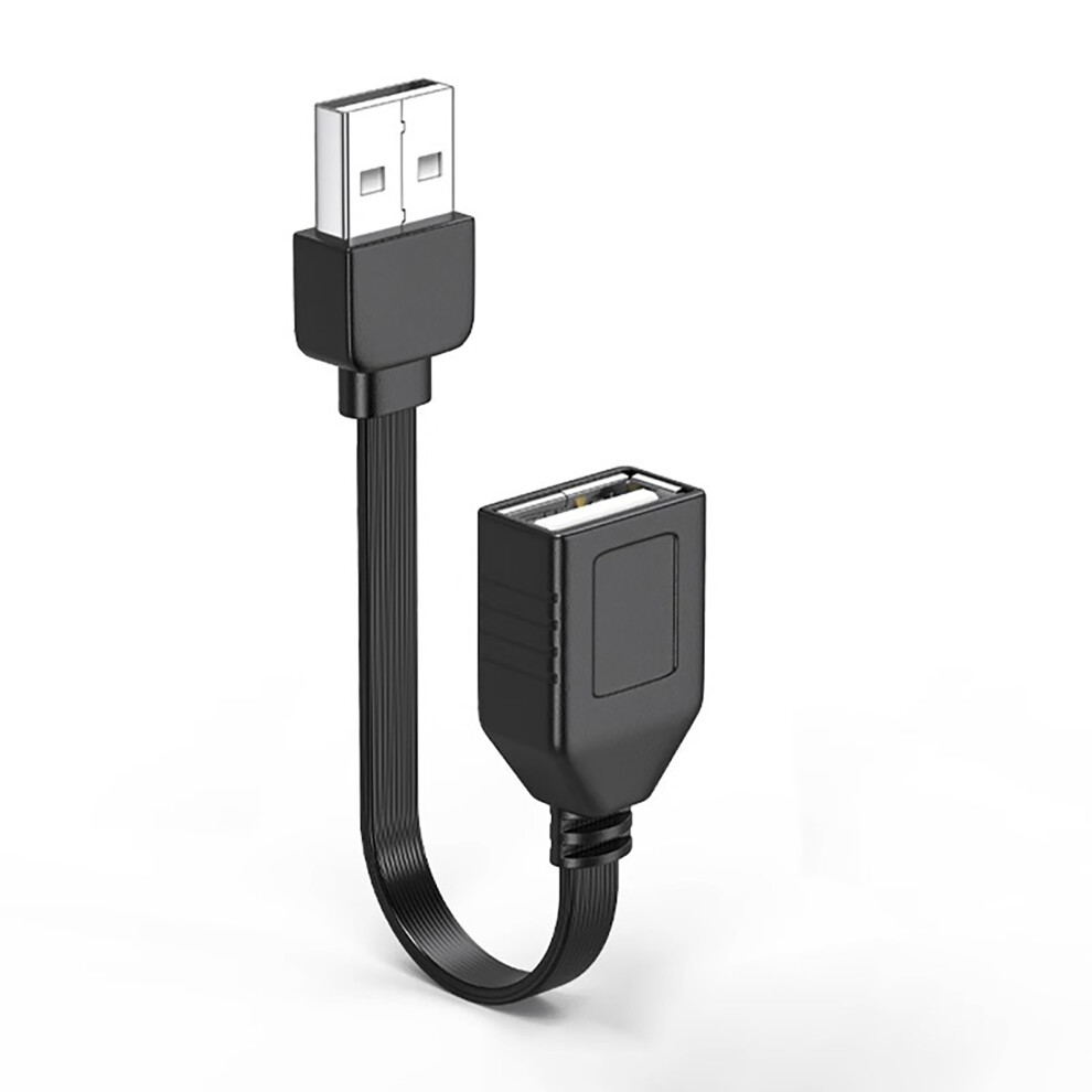 Flexible USB 2.0 Charging Data Cable Male  10cm Bend down-image-OPC-PHZKHPG-NEW