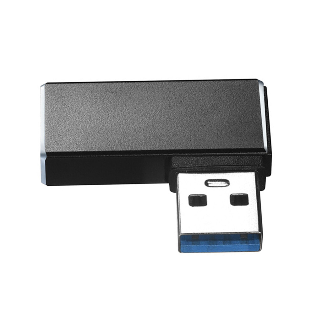 Usb3.0 Male To Female Adapter Right Angled Bend Left With Light 7709992226896