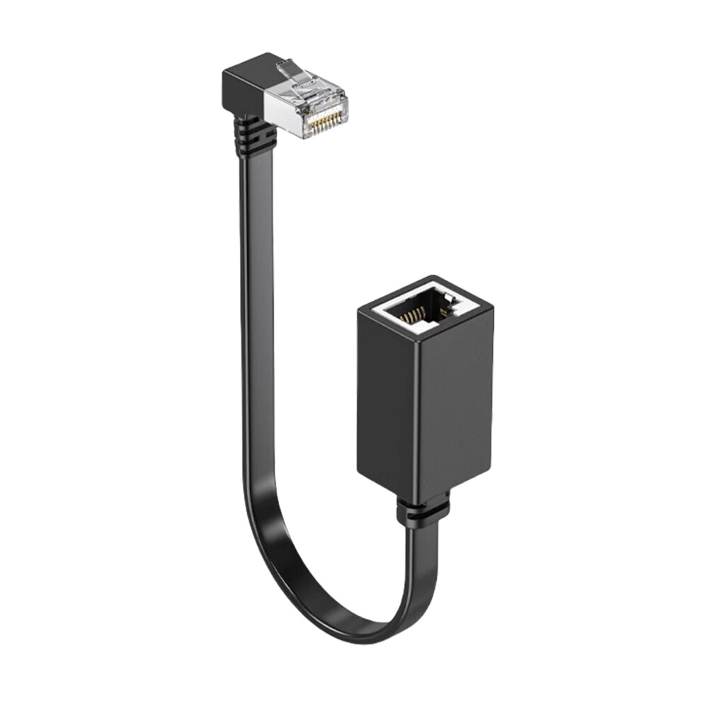 Ethernet Extension Cable Networking Cat7 Ethernet Extender 15Cm W Bend Down Gold 7730001244075