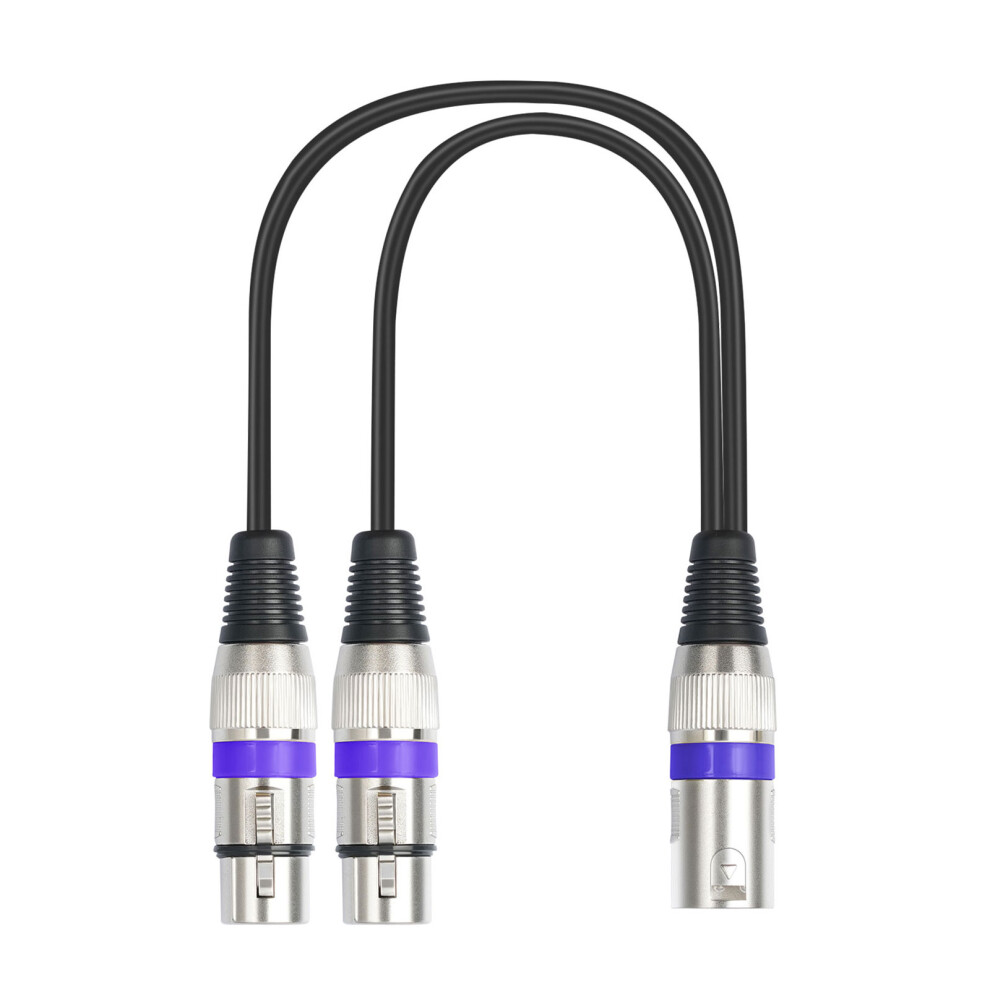 3Pin Male to Double Female Cable Splitter  color-image-OPC-PHZKHZD-NEW