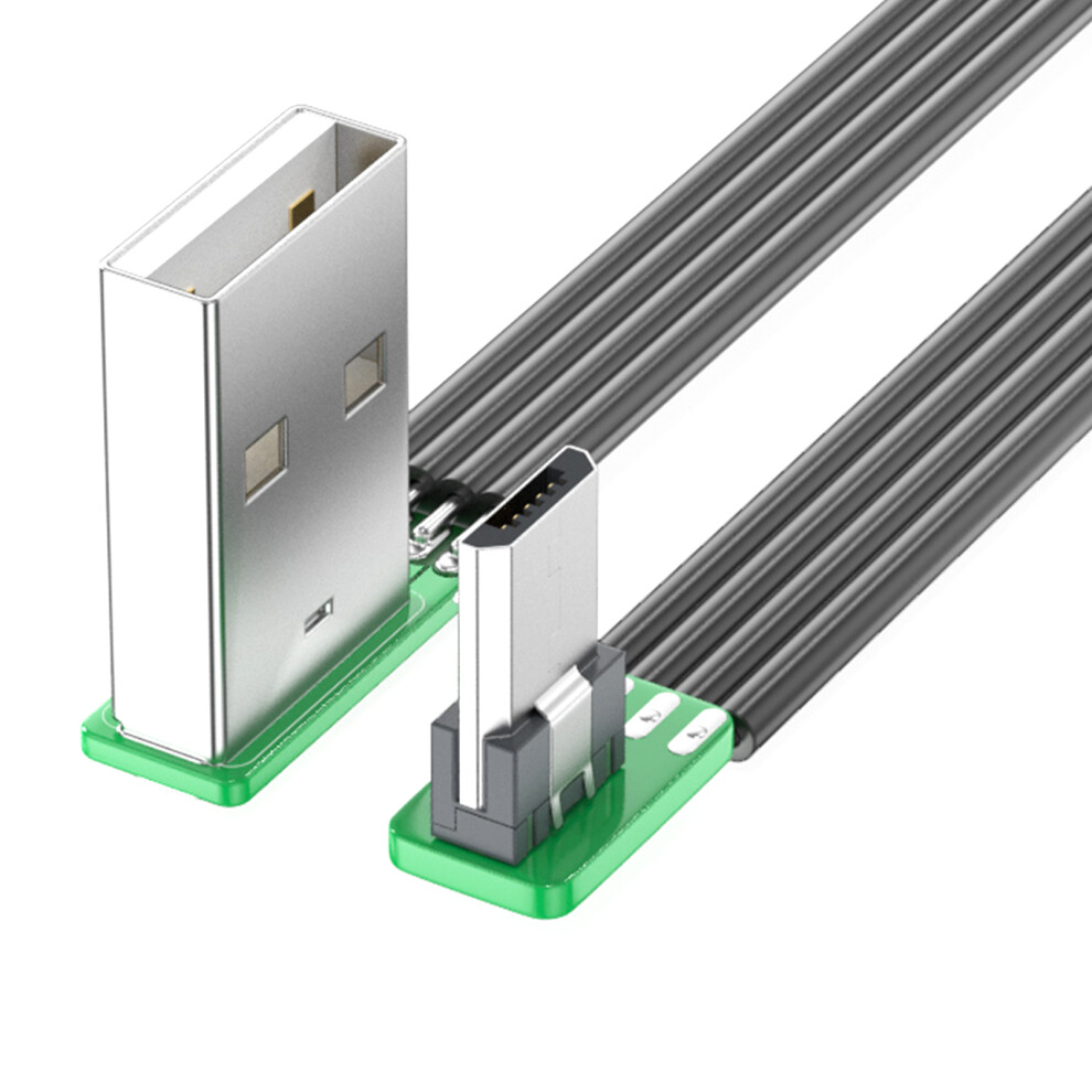 90 Degree Angled Usb To Microed Usb 1M Usb Left 7730001245362