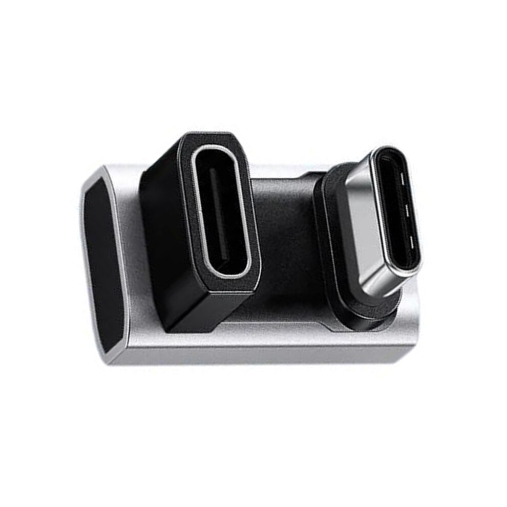 Usb Type C Male To Female 240W L Vertical Bend 7730001247410