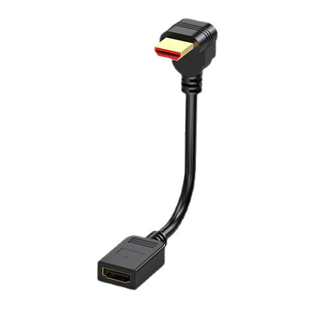 4K60hz Hdtv Port Extension Cable Male To 50Cm Up Bend 7730001249346
