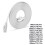 Ethernet Cable 2m Cat6 Flat Internet Cable  White 2m 4