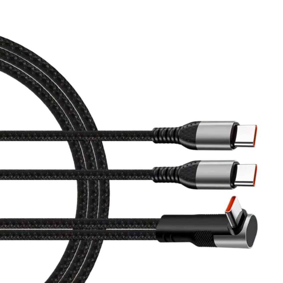 66W Nylon Fast Charging Cable 2 In Double Headed Type C Usb 7730001253077
