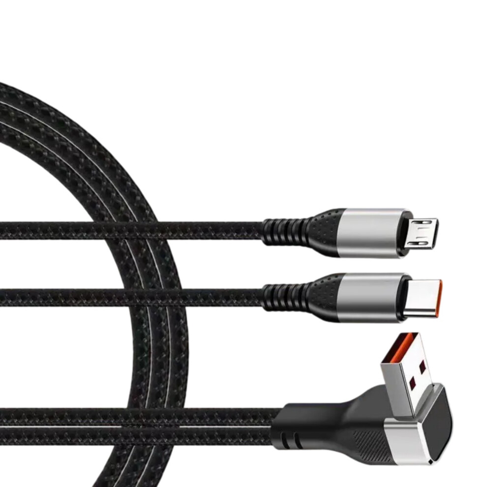 66W Nylon Fast Charging Cable 2 In Double Headed Type C Type C 7730001253060