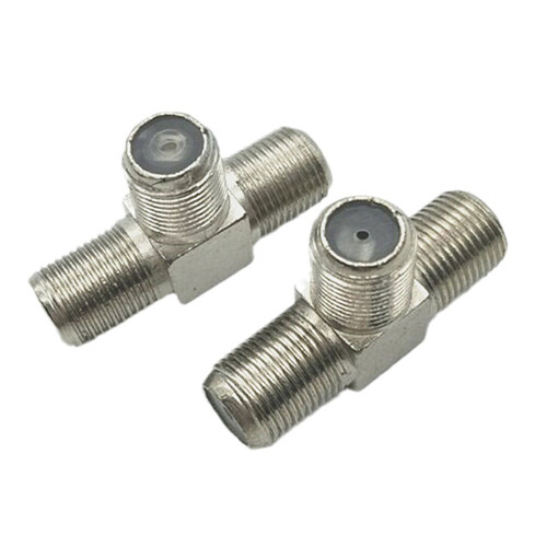 F Female Splitter for Cable Satellite Receiver  0.5m