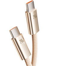 240W Super Fast Charging Type C Cable 2m gold
