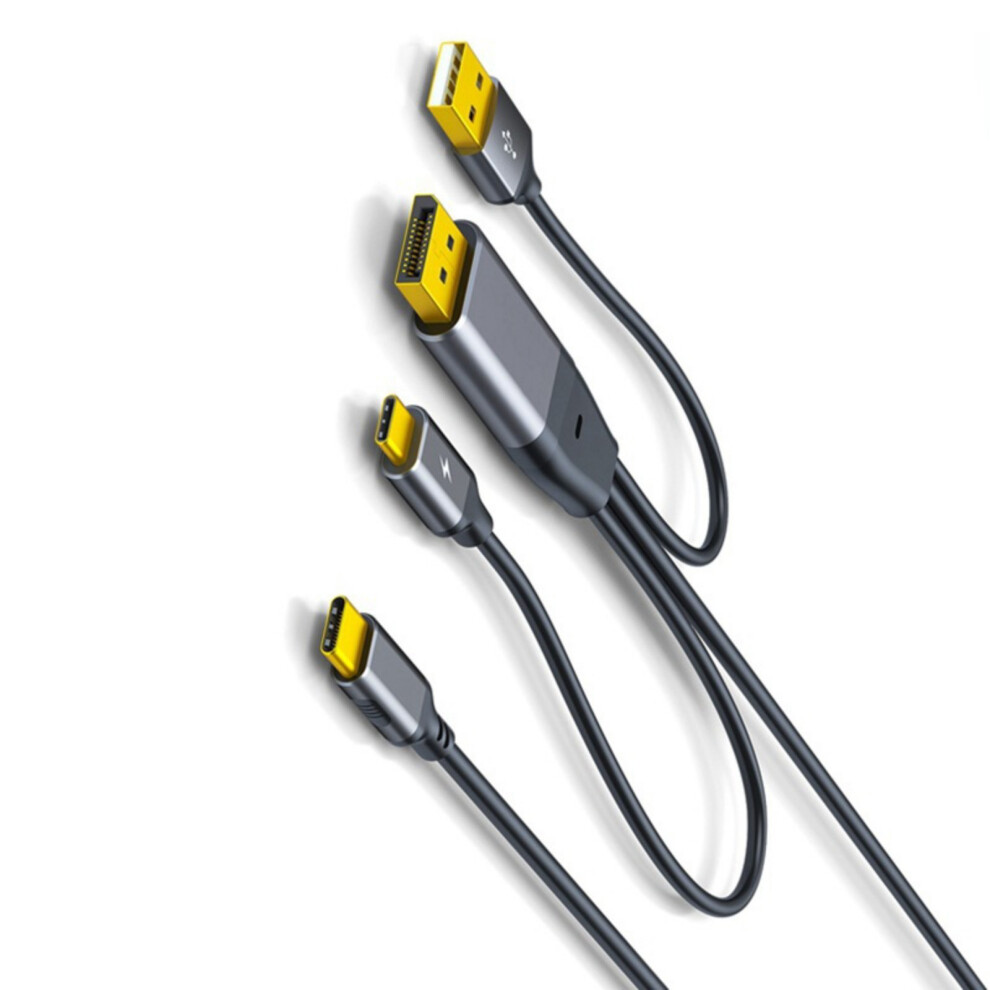 Displayport To Usb C Adapters Cable 4K@60Hz Elbow 7730021278388