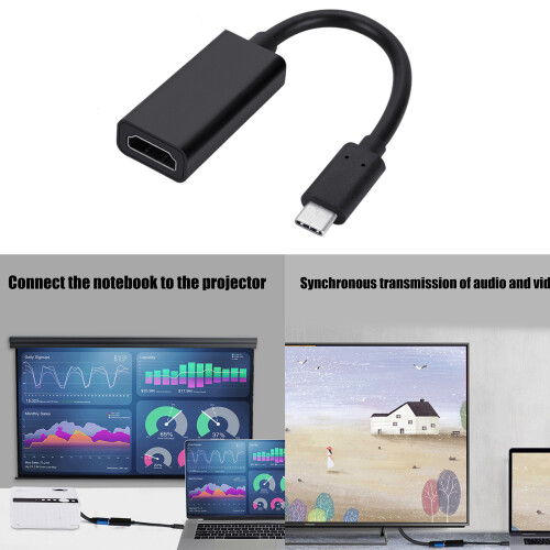 Type C to HDTV 4K Adapter USB 1