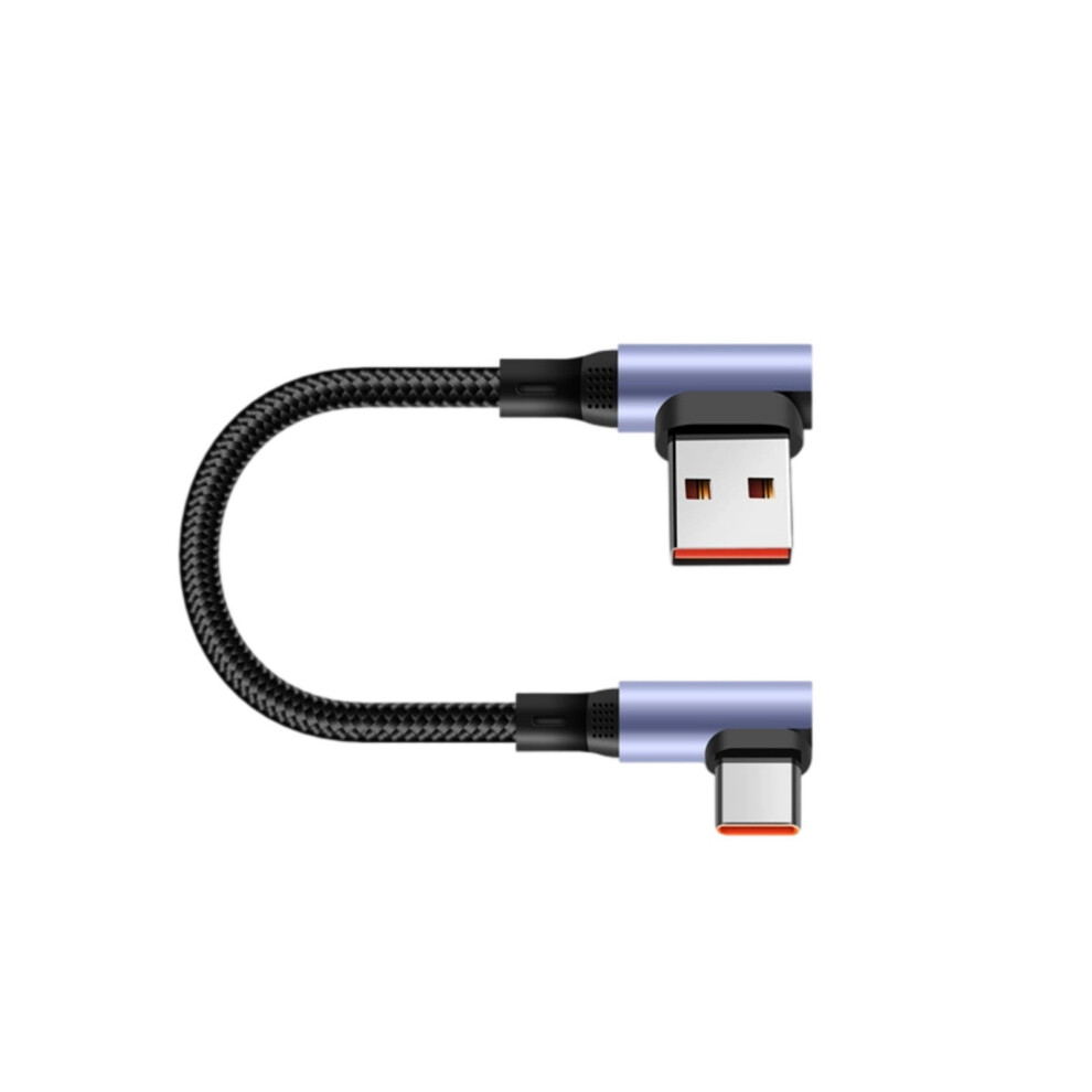Compact Usb To Type C Fast Charging 0.3M Bend Usb Bend Typec 7730021279293