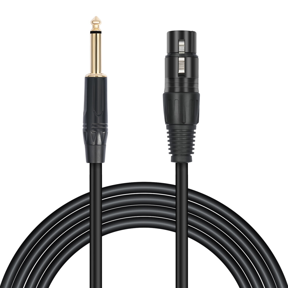 1/4Inch 6.35Mm To 3Pins Female Auditory Cable 10M 7730021277572
