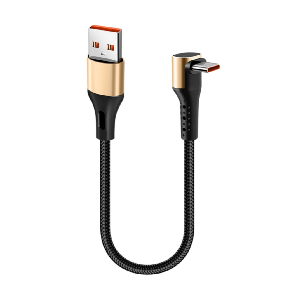 Short Usb Type C Cable Fast Charging 50Cm Side Curved Usb 7730021280039