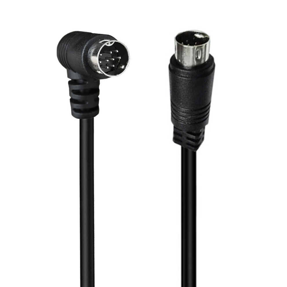 S Video Cable Din 9Pin Male To 0.5M Double Bend 7730021280626