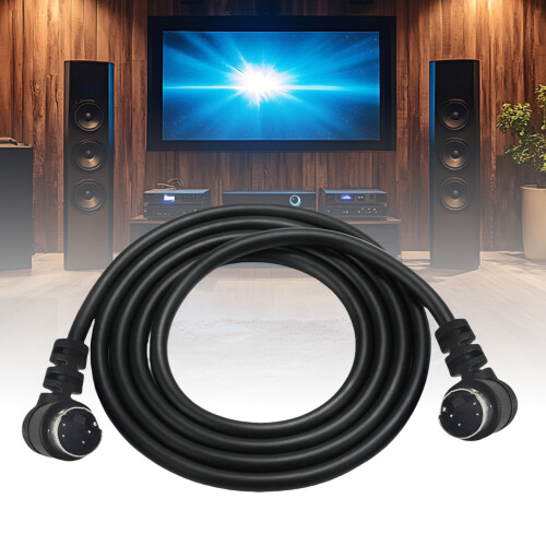 4Pin S Video Cable Gold Plated Plugs  1.8m straight head 2