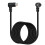 4Pin S Video Cable Gold Plated Plugs   straight to bend 9