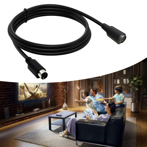 S Video Cable Small Din 4 Pin   elbow 1
