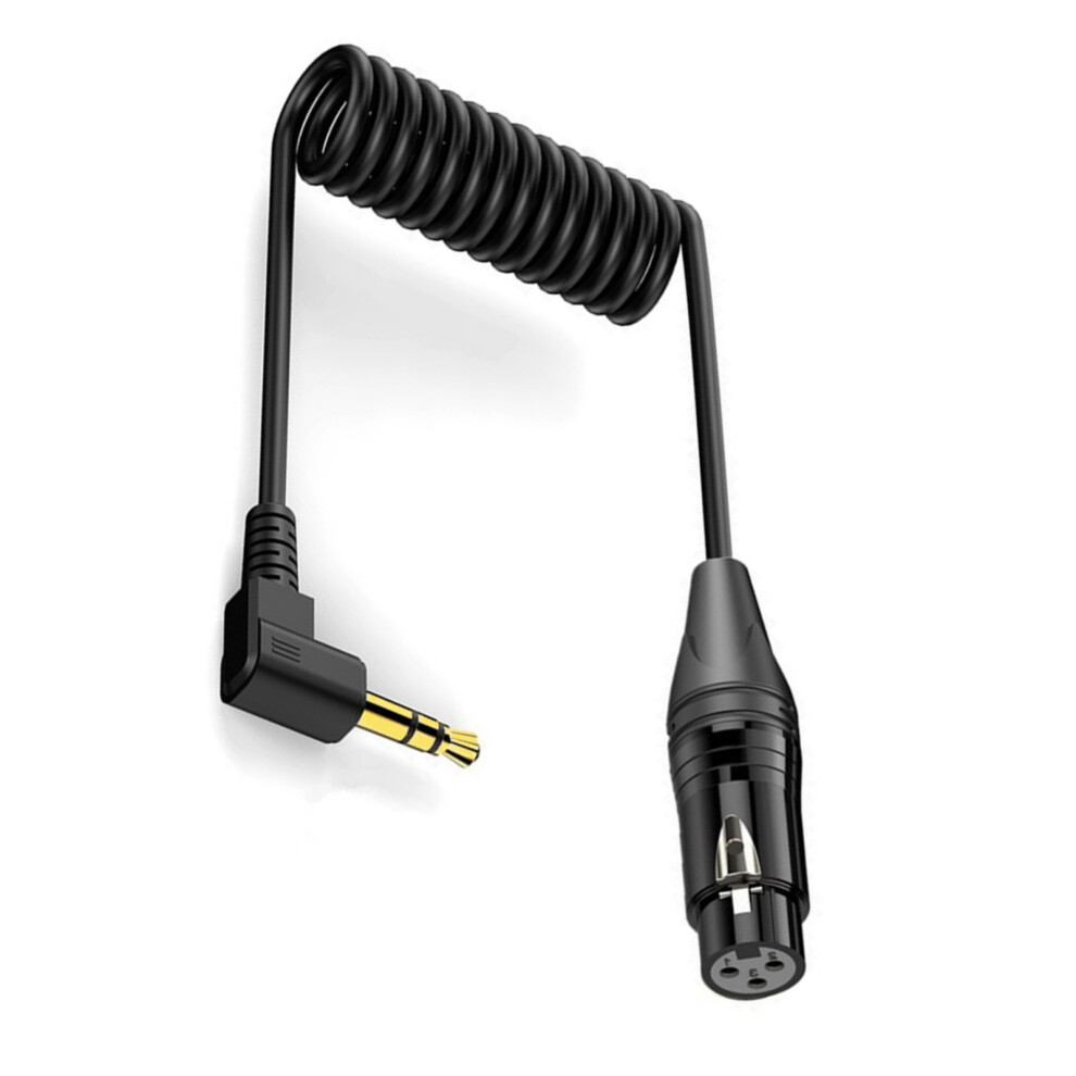 Coiled 3.5Mm To 3Pin Male/Female Auditory Cable, 7730021280527