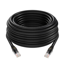 Cat6 1000Mbps Ethernet Cable Highly Speed Internet Black 5m
