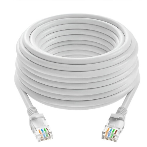 Cat6 1000Mbps Ethernet Cable Highly Speed Internet  White 10m