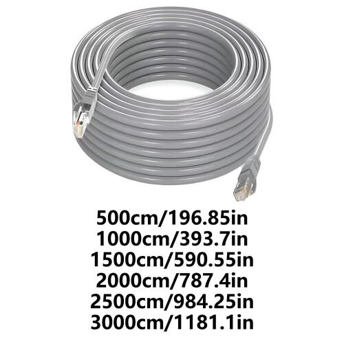 Cat6 1000Mbps Ethernet Cable Highly Speed Internet  White 5m 2