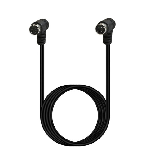 S Video Cable DIN 9Pin Male to   single bend