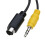 S-Video 4Pin with 3.5mm to 3RCA Composite 8