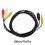 S-Video 4Pin with 3.5mm to 3RCA Composite 4