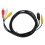 S-Video 4Pin with 3.5mm to 3RCA Composite 1