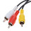 S-Video 4Pin with 3.5mm to 3RCA Composite 9