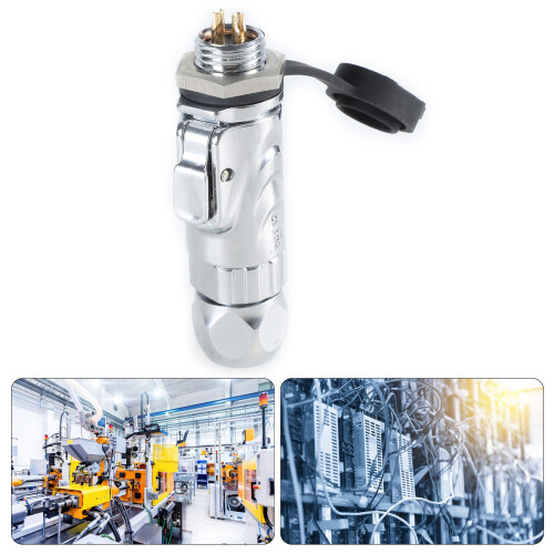 LP12 Fast Screw Locking Aviation Connector with  3 1
