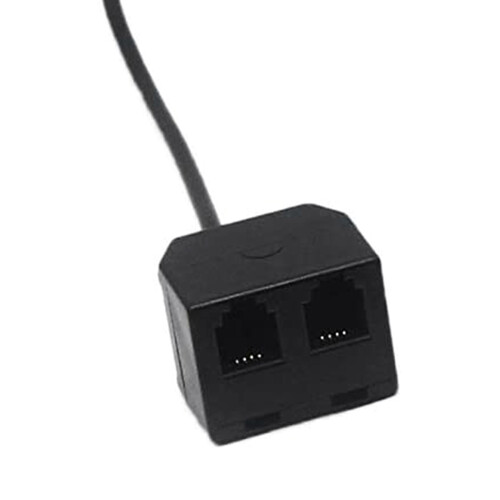 RJ9 Adapter Splitter Cord 2 Female To 1