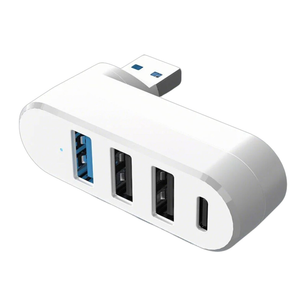 4 Port Usb3.0 Hubs 180?? Degree Rotatable Black 7709992229620