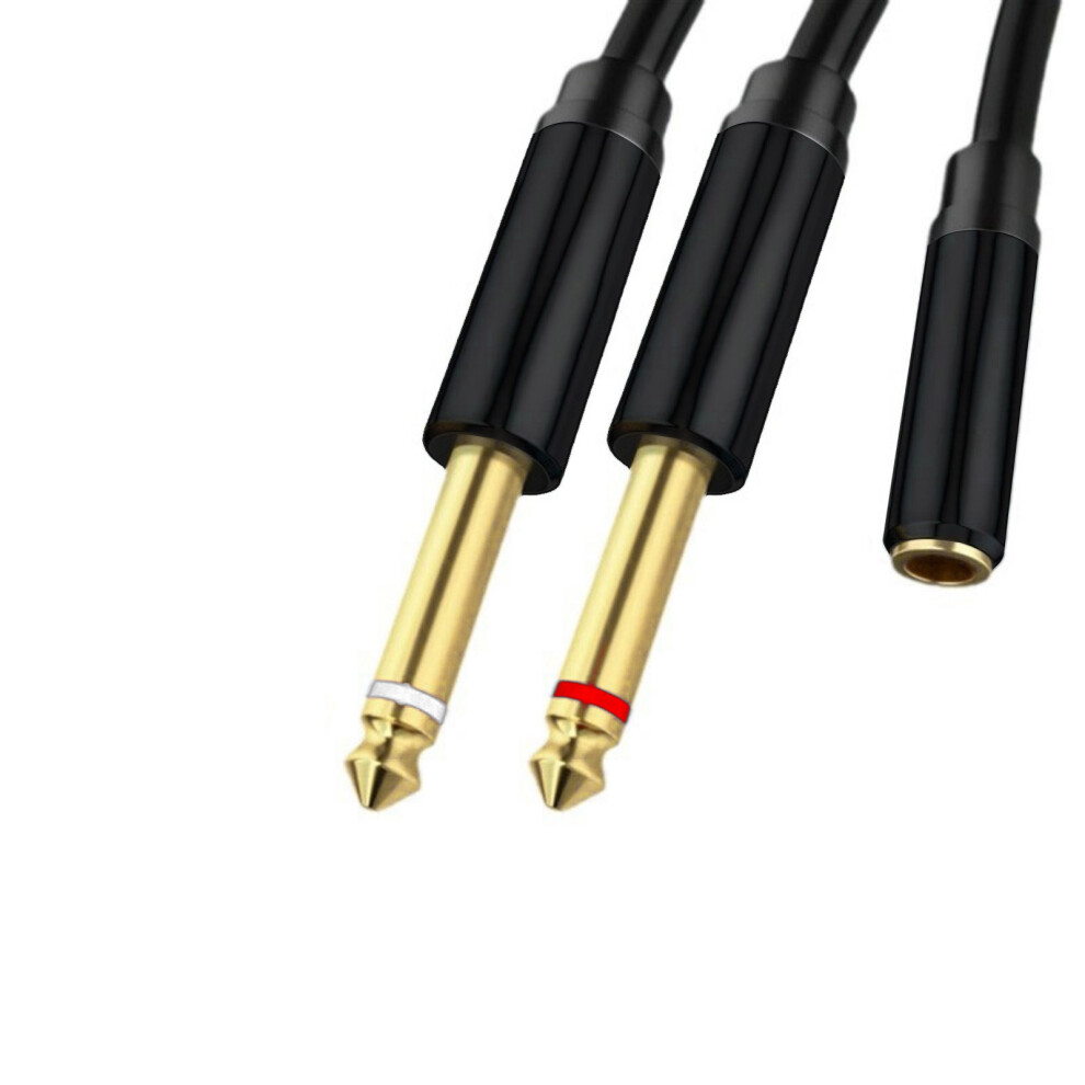 3.5Mm To 6.5Mm Sound Cable 1/8Inch Stereo Gold 7709992231210