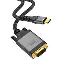 Type C to VGA Cable 1080P Display