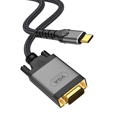 Type C to VGA Cable 1080P Display