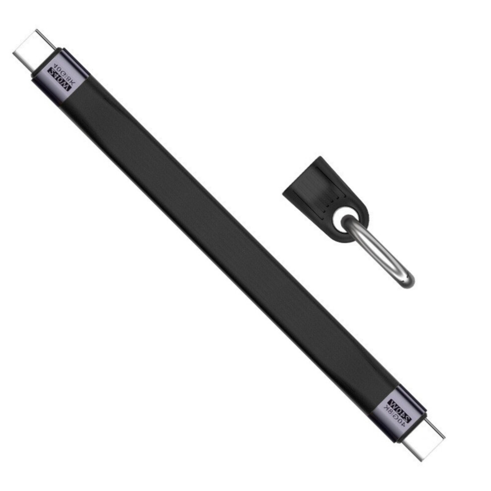 240W 40Gbps Usb Short Usb C To White 7709992231760