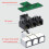 3 Way/4Way RJ11 6P6C Telephone Splitters Adapter  to four 4