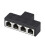 3 Way/4Way RJ11 6P6C Telephone Splitters Adapter 1